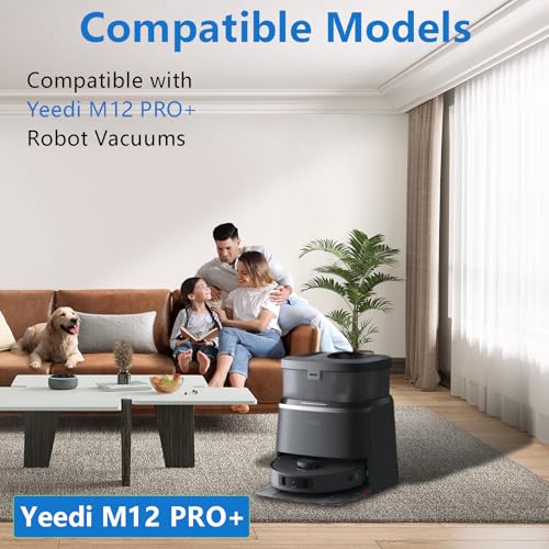 21 Pack Replacement Parts for Yeedi M12 PRO+ Robot Vacuum Accessories Kit (21 Count)