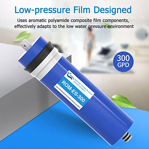 300 GPD RO Membrane Filter 12"x3" Reverse Osmosis Membrane Replacement