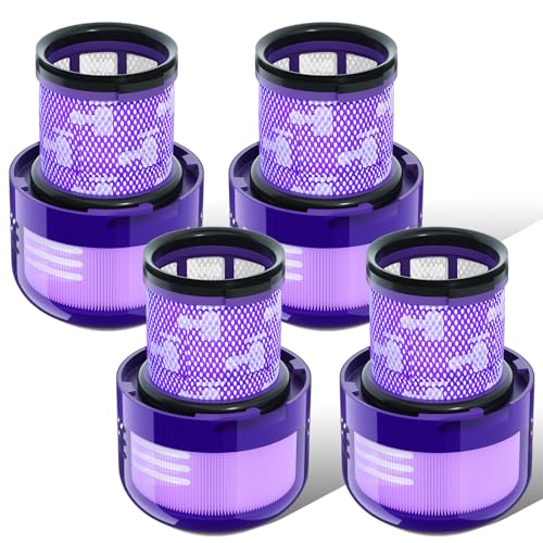 Vacuum Filter Replacement Parts Compatible with V11 Torque Drive & V15 Detect Submarine Vacuums