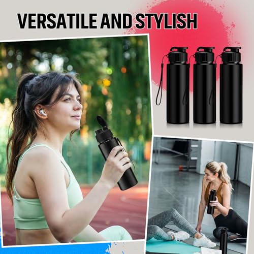 72 Pcs 17 Oz Plastic Water Bottles Bulk Sports (72 Count)