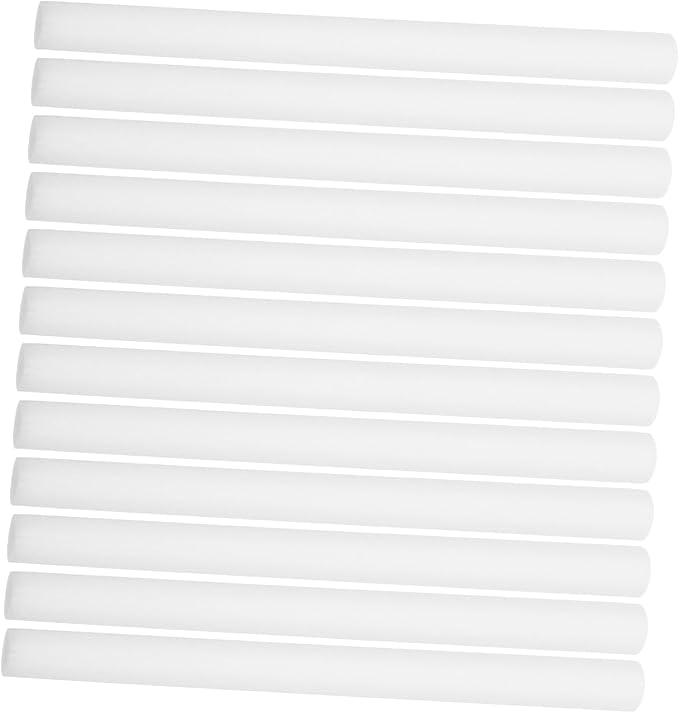 50pcs Humidifier Cotton Filter Sticks for Essential Oil Diffusers Water Absorbent Refill Rods for Home Use Easy to Install Fragrance Sticks - AquaVibe