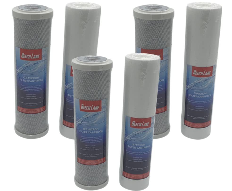 External RV Dual Water Replacement Filters (3 Count)