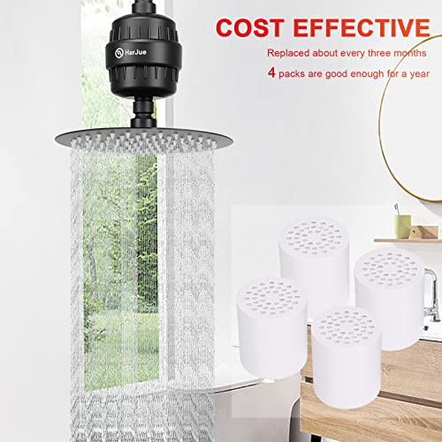15 Stage Shower Filter Replacement Cartridge (4 Count)