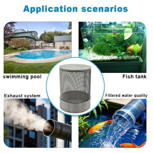 2inch 304 Stainless Steel Filter Head with Internal Thread Diameter of 58mm Connected to DN50 2