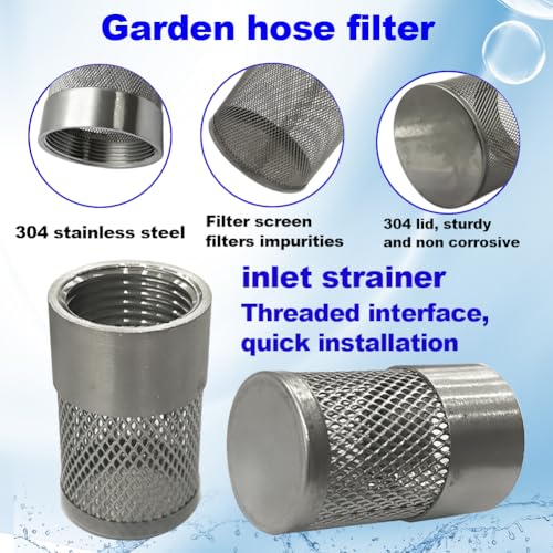 3 4" inch SUS304 Stainless Steel Filter Head with Internal Thread Diameter of 25mm Connected to DN20 3
