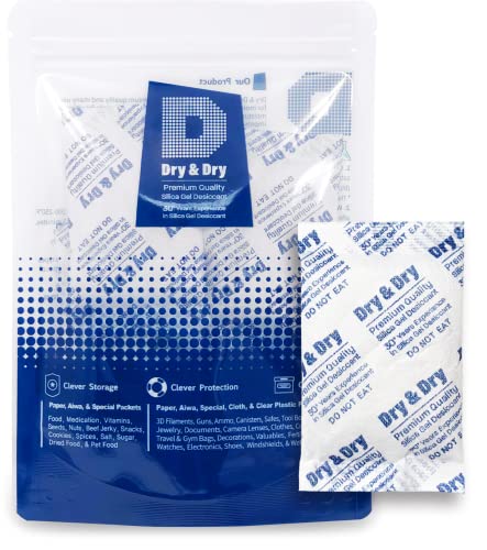 30 Gram [5 Packets] Silica Gel Packets Desiccants