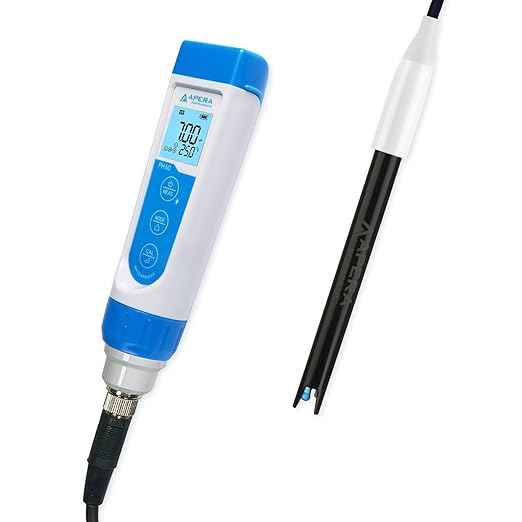 Apera Instruments PH60-WW Handheld pH Meter Tester Kit with LabSen 335 ATC pH Electrode for Lab-Grade pH Measurement in Wastewater, Suspensions, and Emulsions