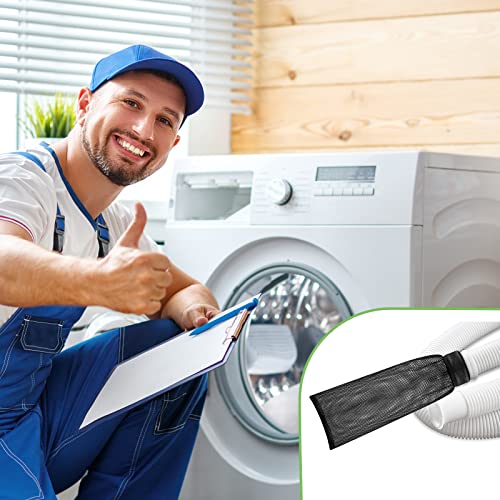 24 Pack Washing Machine Lint Traps with Cable Ties (24 Count)