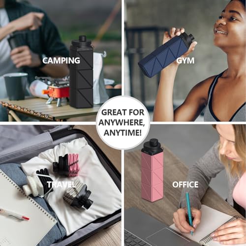 Collapsible Water Bottles 21 oz