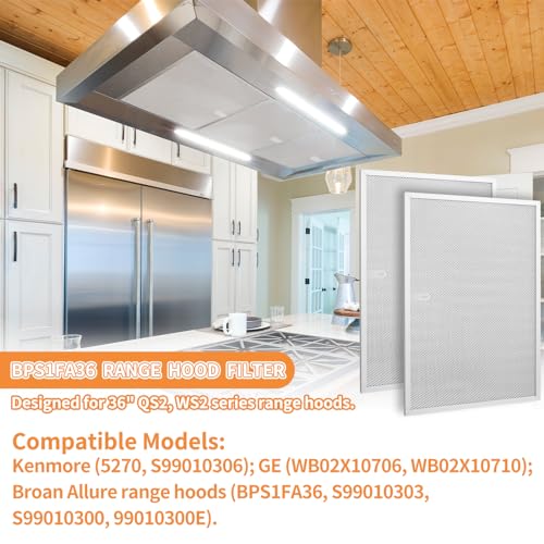 BPS1FA36 Aluminum Range Hood Vent Filter 17