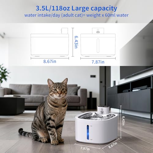 Cat Water Fountain Wireless