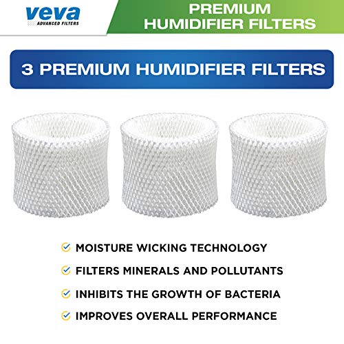 3 Pack Premium Humidifier Filters