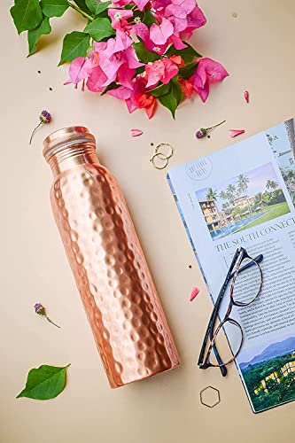 Hammered Copper Water Bottle