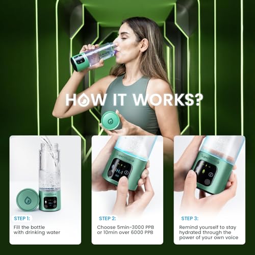 Portable Hydrogen Water Bottle