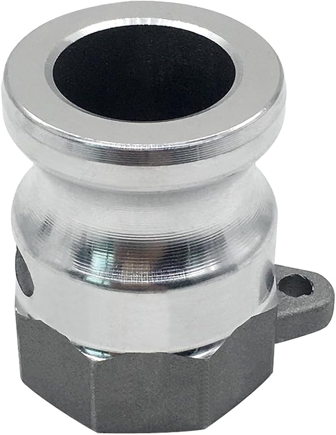 Aluminum Cam Lock Fitting Cam Groove Fitting 3/4" Male Adapter x GHT Female