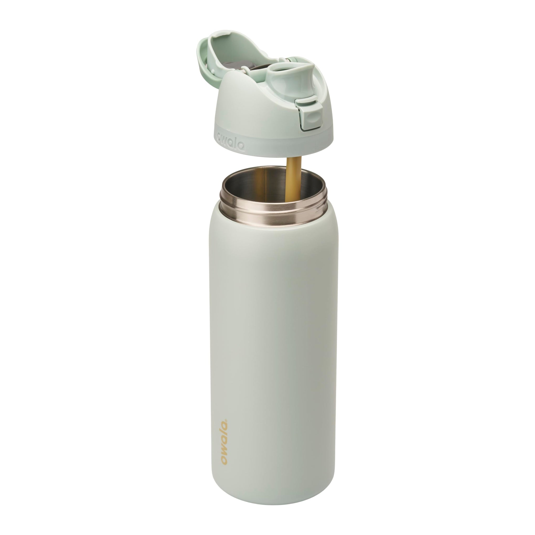 FreeSip Stainless Steel Water Bottle 32 oz Summer Blue