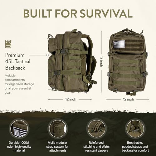 Bug Out Bag Backpack Survival Kit