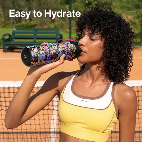 Insulated Water Bottle with Straw Stainless Steel Water Bottle