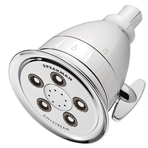S-2005-HBF Hotel Pure Luxury Filtered Shower Head with Massage Setting, 2.5 GPM, Polished Chrome