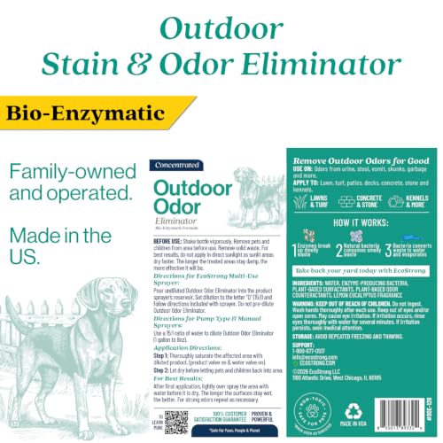 Outdoor Odor Eliminator Outside Dog Urine Enzyme Cleaner Powerful Pet