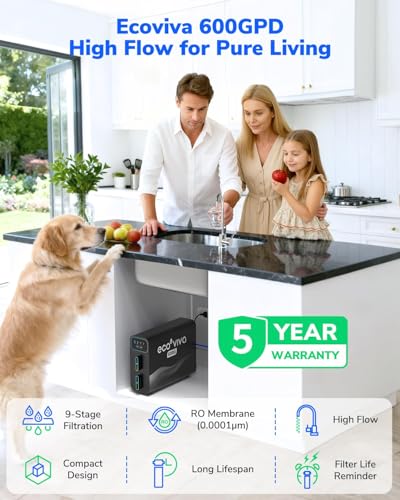 Reverse Osmosis Water Filter Under Sink System