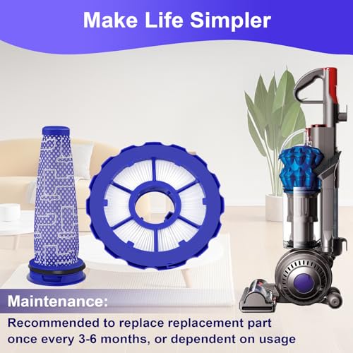 DC50 Filter Replacement for Dyson DC50 Animal Multi Floor Exclusive Vacuum (2 Count)