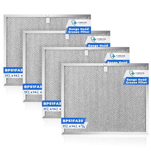 BPS1FA30 99010299 Allure Range Hood Filter fit BPS2FA30 99010305 (4 Count)