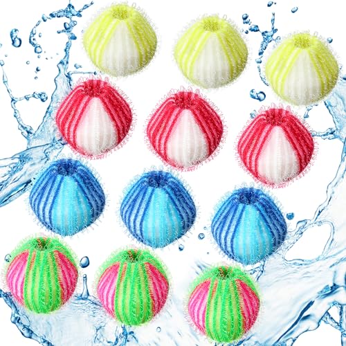 12 Pieces Pet Hair Remover for Laundry