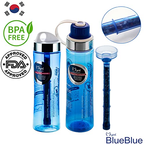Alkaline Mineral 9 Stage Filter Water Bottles Alkaline Mineral Water Ionizer Portable Water Bottle