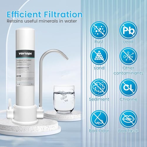 Countertop Water Filter Faucet Filtration System for Kitchen Sink