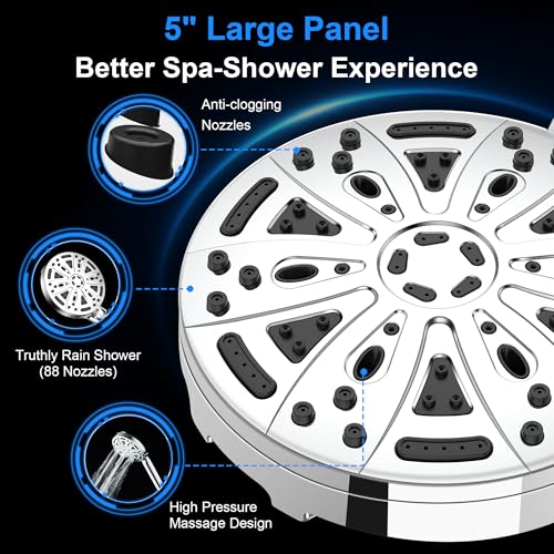 Filtered Shower Head with Handheld (3 Count)