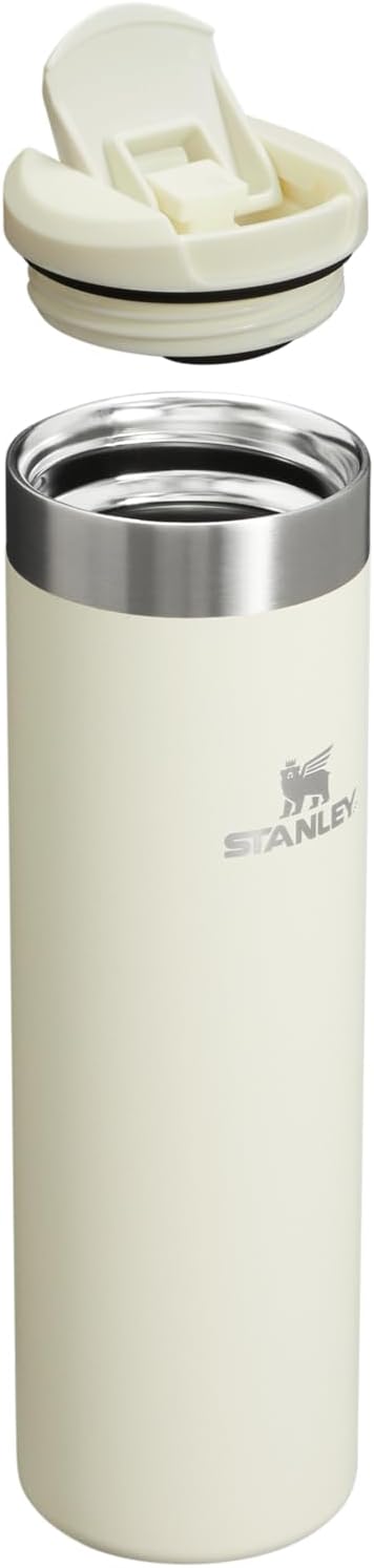 Stanley AeroLight Transit Bottle 20 oz Locking Drink Through Lid Leak Resistant Water Bottle or Coffee Travel Mug Lightweight Insulated Stainless Steel BPA-Free Cream | Locking, Drink Through Lid, Leak Resistant, Water Bottle, Coffee Travel Mug, Lightw...