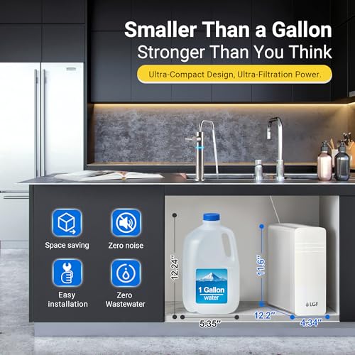 0.01μm Ultra Filtration Under Sink Water Filter System with UV