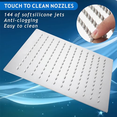 Rain Shower Head with Filtered