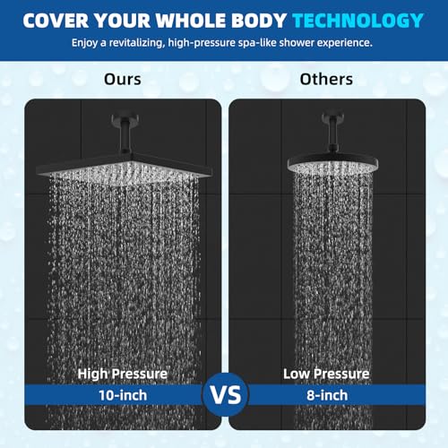 cUPC Certified High Pressure 10'' Rain Shower Head