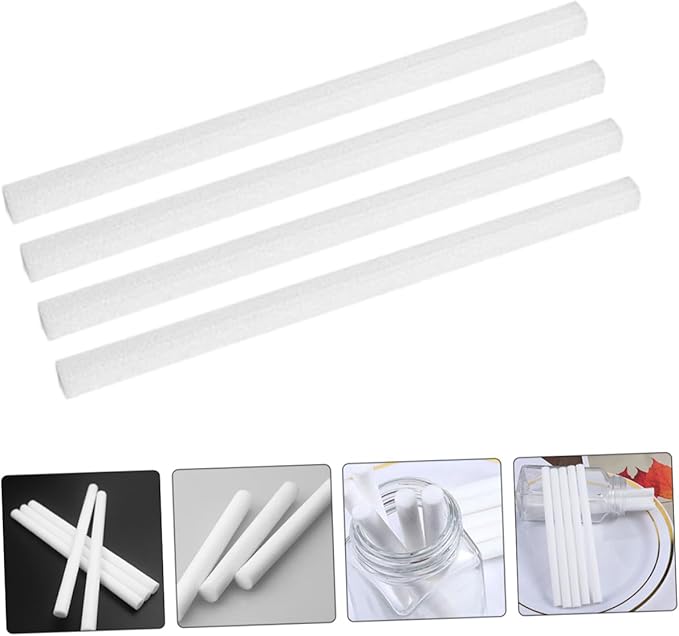 PRETYZOOM 250pcs Humidifier Absorbent Sticks Diffuser Wands for Essential Oils Fragrance Diffusing Sticks for Home Car and Travel Use - AquaVibe