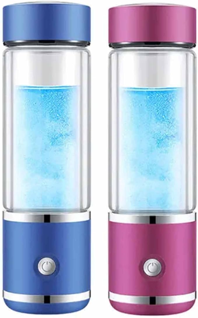 300ML 2000ppb Hydrogen Water Generator Bottle, Antioxidants Hydrogen Bottle, Portable Ion Hydrogen Generator, Rechargeable, for Home Travel Office