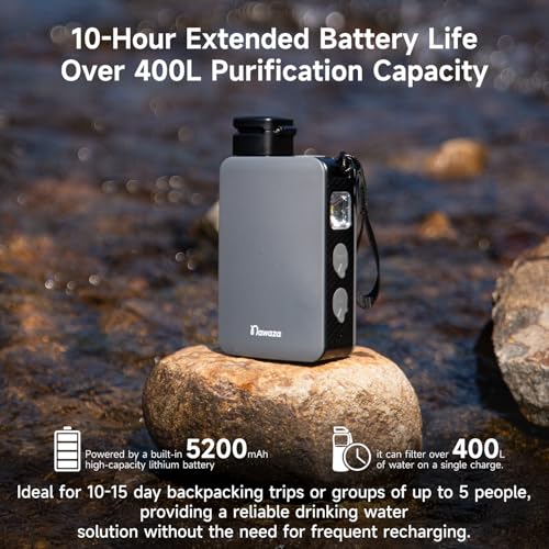 Electric Water Filter for Camping & Survival