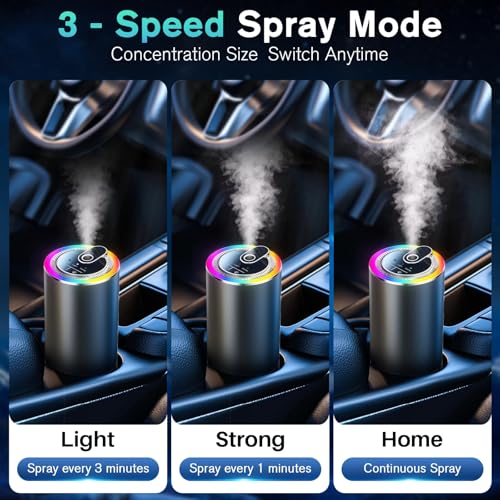 Smart Car Air Freshener Diffuser with Starry Sky Projection