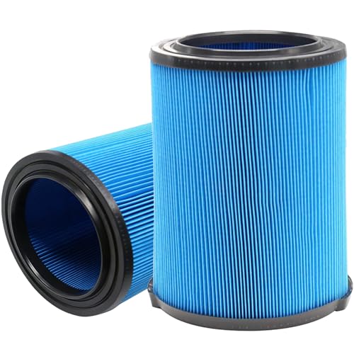 2 Pack 3 Layer VF5000 Replacement Filter for Rigid Shop Vac 5 (2 Count)