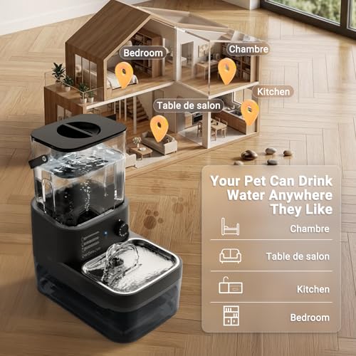 3L Filterless Cat Water Fountain