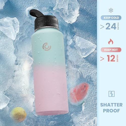 40oz Sports Water Bottle