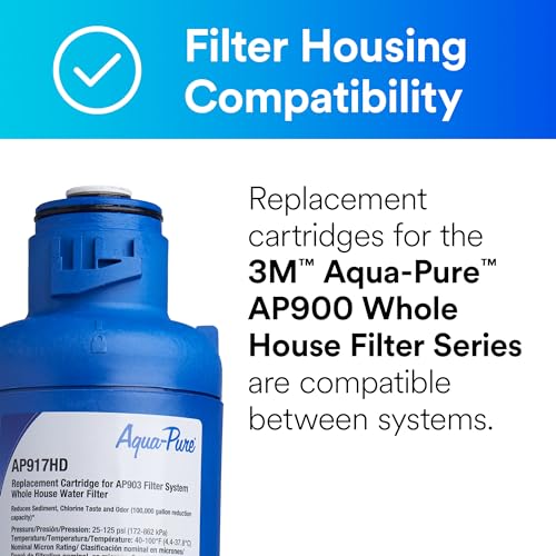 3M Aqua Pure AP900 Series Whole House Water Filter Cartridge AP917HD