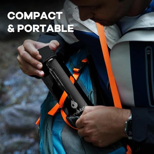 Purified Water Bottle for Camping (2 Count)