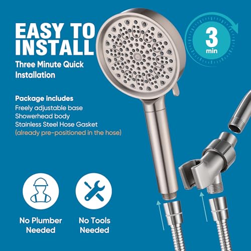 Filtered Shower Head with Handheld