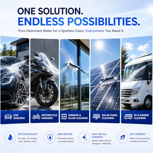 Water Deionizer for Car Washing