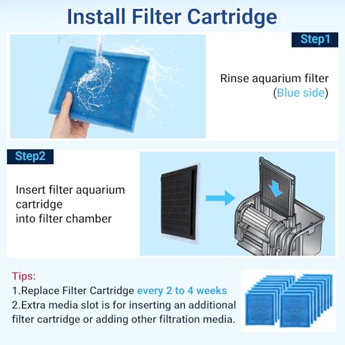 16 Pcs Rite Size C Filter Cartridges for Marineland Penguin 200 275 350 375 (16 Count)