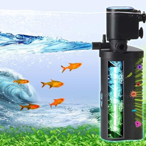 Aquarium Filter with 6W U