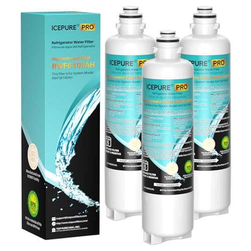 PRO BORPLFTR50 Water Filter Replacement for Bosch 11032531 (3 Count)