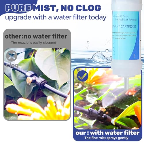 100FT Mister for Outside Patio Misting Cooling System